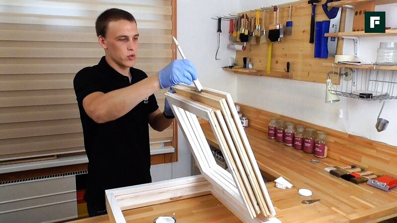 Как самостоятельно покрасить старые деревянные окна | Стройматериалы с  доставкой по КМВ официальный сайт Строй Профи